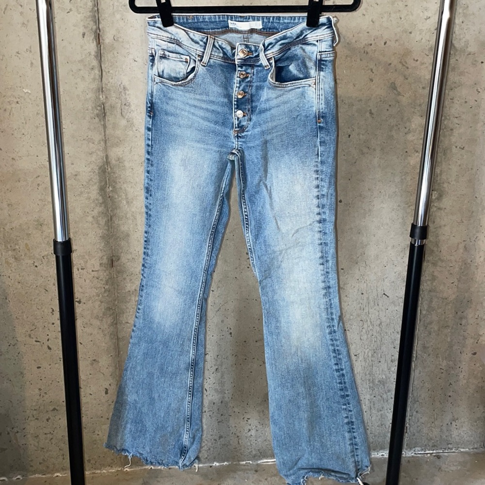 Zara flare jeans